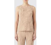 Giorgio Armani Crêpe Sleeveless Top - Size: 44 - female