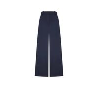 Giorgio Armani flat front tuxedo wool trousers with a hidden side pleat - Blue 40-42
