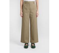 Giorgio Armani Leg Linen Trousers - Size: 44 - female