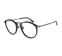 Giorgio Armani Man AR 318M 5001 Optical frames Acetate Black Transparent Pantos Normal