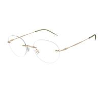 Giorgio Armani Man AR5147 3002 Optical frames Metal Gold Transparent Pantos Normal