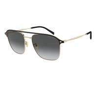 Giorgio Armani Man AR6154 3013T3 Sunglasses Steel Gold Grey Squared Polarized Shaded