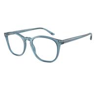 Giorgio Armani Man AR7074 6071 Vista frames Acetate Blue Transparent Pantos Normal