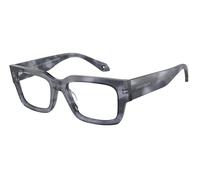 Giorgio Armani Man AR7243U 5986 Optical frames Acetate Blue Transparent Squared Normal