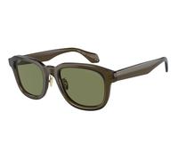 Giorgio Armani Man AR8206 60612A Sunglasses Acetate Green Green Squared Normal