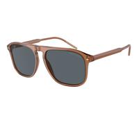 Giorgio Armani Man Giorgio Armani AR8212 5932R5 Sunglasses Acetate Brown Blue Squared Normal