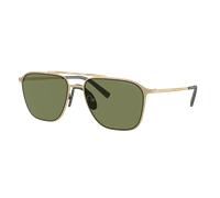 Giorgio Armani Man Sunglass AR6110 - Frame color: Matte Pale Gold, Lens color: Green