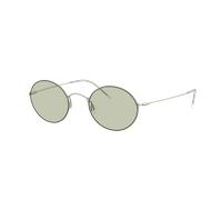 Giorgio Armani Man Sunglass AR6115T - Frame color: Pale Gold, Lens color: Light Green