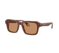 Giorgio Armani Man Sunglass AR8194U - Frame color: Opaline Honey, Lens color: Brown