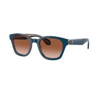 Giorgio Armani Man Sunglass AR8207 - Frame color: Top Blue/Transparent Brown, Lens color: Gradient Brown