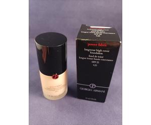 Giorgio Armani Power Fabric Foundation 30ml -Shade 4.25 - SPF25 - Brand New