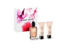 Giorgio Armani Si For Her 100ml Edp Spray + 50ml Body Lotion + 50ml Shower Gel