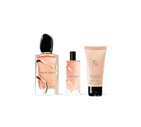 Giorgio Armani Sì Intense Gift Set, Eau de Parfum 100 ml + 15 ml, Body Lotion 50 ml, Valentine Edition 2024