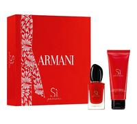 Giorgio Armani Si Passione 30ml Eau De Parfum Spray+ 75ml Body Lotion Gift Set 2021
