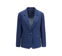 Giorgio Armani single-breasted denim blazer - Blue 38-40-42-44