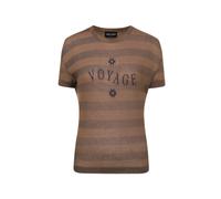 Giorgio Armani striped T-shirt - Brown 36-38-40-42-44
