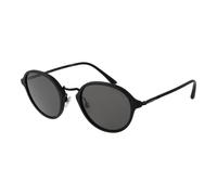 Giorgio Armani Sunglasses Black Round Grey 51mm Unisex 0AR8139 5042B1 51mm