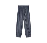 Giorgio Armani two-tone pleated jersey wide trousers - Grey 44
