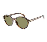 Giorgio Armani Woman AR8237 623214 Sunglasses Acetate Turtle Green Round Normal
