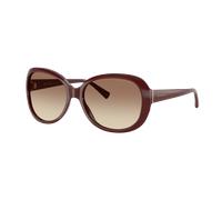 Giorgio Armani Woman Sunglass AR8047 - Frame color: Solid Burgundy, Lens color: Brown Gradient