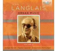GIORGIO BENATIFAUST - LANGLAIS ORGAN MUSIC VOLUME - cd - N4z