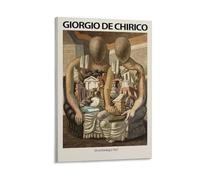 Giorgio De Chirico Surrealism Art Poster- Gli Archeologi 1927 Canvas Wall Art Prints Poster Photo Picture Painting Posters Room Decor 08x12inch(20x30cm)