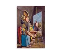 Giorgio De Chirico Works《The Contemplator》Printing Posters Printed Canvas Wall Art Paintings Contemporary Decor Artworks for Home 16x24inch(40x60cm)