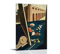 Giorgio De Chirico Works《The Sailors' Barracks》Printing Posters Modern Canvas Wall Art Printed Pictures Aesthetic Home Decoration for Bedroom 16x24inch(40x60cm)