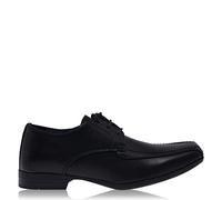 Giorgio Kids Boys Bourne Lace Junior Shoes Derby Up Comfortable Fit Tonal Black UK 5.5 (38.5)