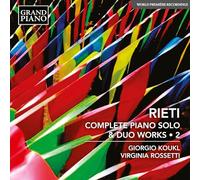 Giorgio Koukl; Virginia Rossetti - Vittorio Rieti: Complete Piano Solo & Duo Works, Vol. 2