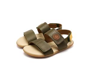 GIOSEPPO Baby Boy's Lenroot Flat Sandal, Khaki, 8.5 UK Child