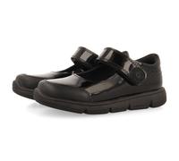 GIOSEPPO Bekes Girls Mary Jane Flat Shoes, Black/White, 1.5 UK