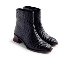 GIOSEPPO Bexley, Women's Boots, Black, 41 EU, Black/White, 8.5 UK