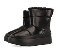 GIOSEPPO Black Padded Australian Ankle Boot for Women brechin, Black/White, 5 UK