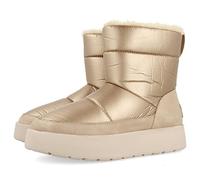 GIOSEPPO Black Padded Australian Ankle Boot for Women brechin, gold, 5 UK