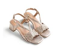 GIOSEPPO BLISSFIELD, Women's T-Strap, Platinum, 36 EU