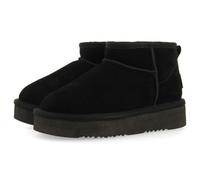 GIOSEPPO BLONS Boat Shoe, Black, 3.5 UK