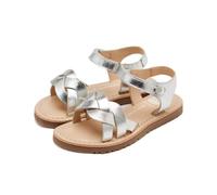 GIOSEPPO Boy's Girl's Rowley Flat Sandal, Metallic Silver, 13 UK Child