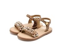 GIOSEPPO Boy's Girl's Skanawan Flat Sandal, Leopard, 9.5 UK Child
