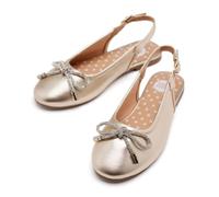 GIOSEPPO Coon, Mary Jane Flats, Platinum, 35 EU, Platinum, 2.5 UK
