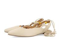 GIOSEPPO COUSSEY, Women's Ballet Shoes, Off-White, 38 EU, Ivory White, 6 UK
