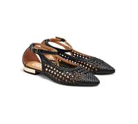 GIOSEPPO Women's Dell Ballet Flat, Black/White, 5.5 UK