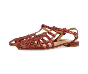 GIOSEPPO Dighton, Women's Mary Jane Flat Shoes, Burgundy, 6 UK