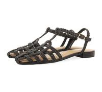 GIOSEPPO Dighton, Women's Mary Jane Flats, Black, 39 EU, Black/White, 7 UK