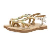 GIOSEPPO Dixmont Girls Flat Sandals, metallic silver, 1.5 UK