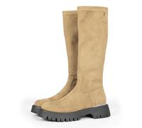 GIOSEPPO ENYING TRACK SOLE HIGH BOOTS, Taupe, 4 UK