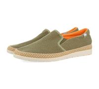 GIOSEPPO Espadrilles Beige Grid with Recycled Cotton for Men YACOLT, Khaki, 10.5 UK