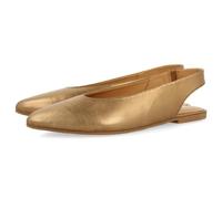 GIOSEPPO Featured Bronze Leather DATERS for Women, Bronze, 7 UK