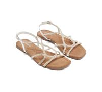 GIOSEPPO Gilmanton Women's Flat Sandals, silver, 8 UK