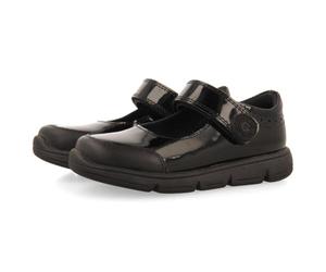 GIOSEPPO Girl's bekes Mary Jane Flat, Black/White, 1.5 UK